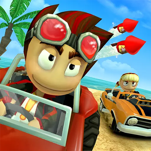 لعبة Beach Buggy Racing مهكرة للأندرويد